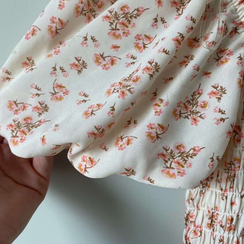 TRIXXI smoked floral dress - Picture 7 of 9
